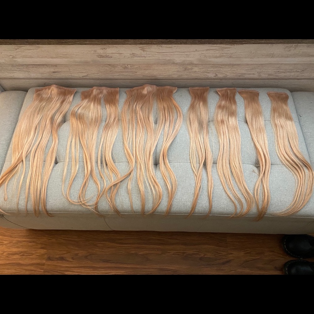 Glam Seamless Clip In Extensions